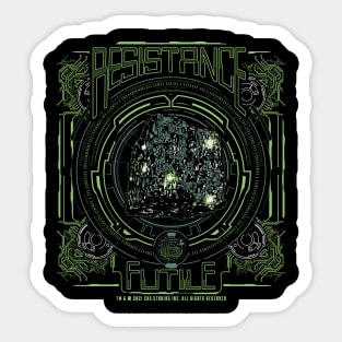 Resistance is Futile Sticker